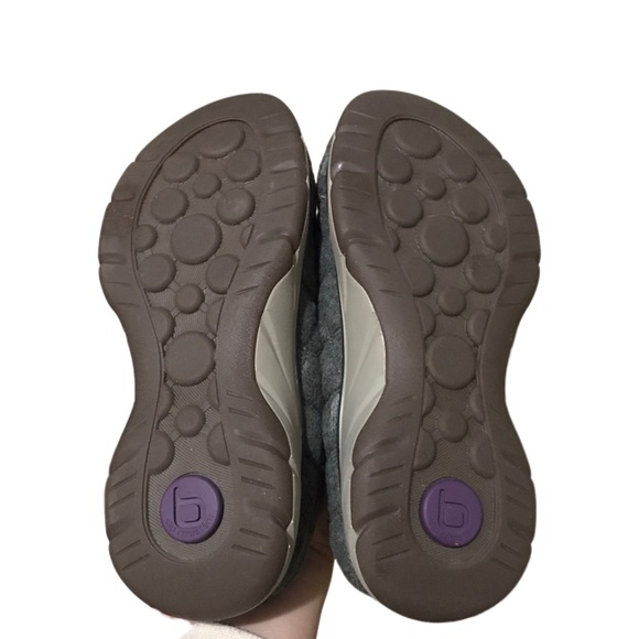 Bionica Wool Slip On Mules Slippers Clogs Comfort shoes Grey 7M, New - Picture 6 of 9